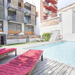 My Space Pool Garden Appartement Barcelone